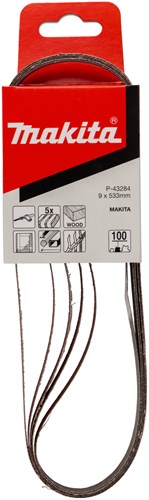 Accessoires Makita bande abrasive k100 9x533 rouge - p-43284