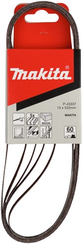 Accessoires Makita bande abrasive k60 13x533 rouge - p-43337