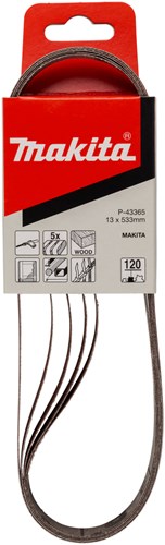 Accessoires Makita bande abrasive k120 13x533 rouge - p-43365