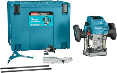 Makita rp001gz02 xgt 40 v max routeur | avec émetteur AWS | sans piles ni chargeur | dans mbox - rp001gz02