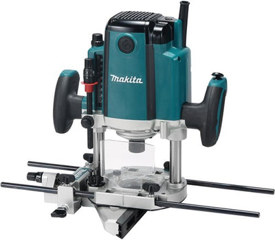 Routeur Makita rp1802x04 | 230 V | 12mm | y compris ensemble d'accessoires - rp1802x04