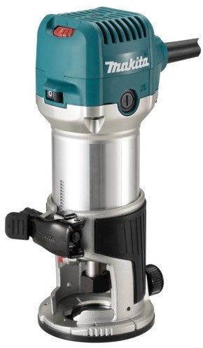Makita rt0702cx3j | Fraise à chants 230 V | avec différents pieds | dans mbox-rt0702cx3j