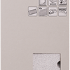 Feuille abrasive Makita 185x93 k60 vlc blanche - e-19635