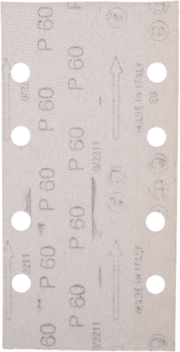 Feuille abrasive Makita 185x93 k60 vlc blanche - e-19635