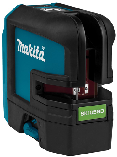Makita sk105gdz laser à lignes croisées vert | sans piles ni chargeur, en boîte avec sac - sk105gdz