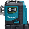 Makita 12 v max laser multiligne vert 3x 360°
