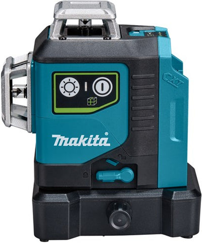 Makita 12 v max laser multiligne vert 3x 360°