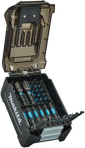Jeu d'embouts de tournevis à percussion Imp Makita | 31 pièces | agir en noir - e-22850