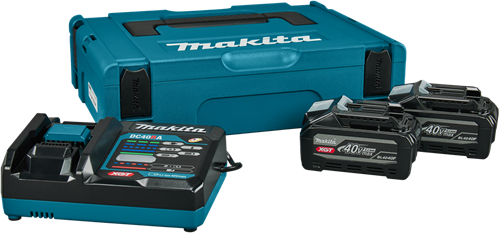 Makita kit de démarrage dc40ra 2x bl4040f | 40 V 4,0 Ah - 1911b9-4