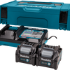 Makita kit de démarrage xgt dc40rc 2xbl4025 | 40v 2,5ah-191v27-4