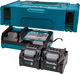 Makita kit de démarrage xgt dc40rc 2xbl4025 | 40v 2,5ah-191v27-4
