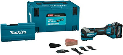 Makita tm001gz03 xgt 40 v max outil multifonction sans batteries ni chargeur, avec jeu d'accessoires dans m-box - tm001gz03