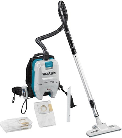 Makita aspirateur à dos à batterie xgt 40v max nu
