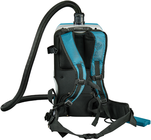 Aspirateur dorsal Makita vc012gz01 | sans piles ni chargeur | avec connexion. 3 adaptateurs et émetteur AWS | dans la boîte - vc012gz01