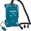 Aspirateur dorsal Makita vc012gz01 | sans piles ni chargeur | avec connexion. 3 adaptateurs et émetteur AWS | dans la boîte - vc012gz01