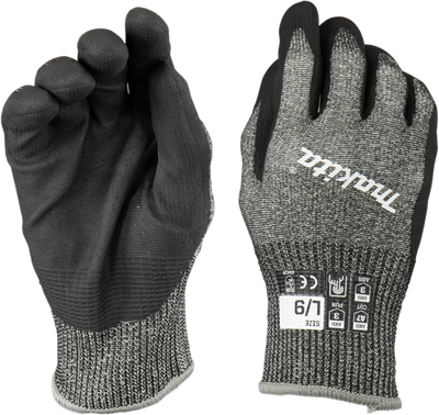 Gant de travail Makita | résistant aux coupures | taille l 9 - p-84729