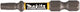 Makita xtt tournevis à percussion longueur de mèche 50mm enregistrement 1 taille 4 bits t25