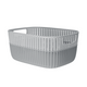 Panier bicolore gris 15l