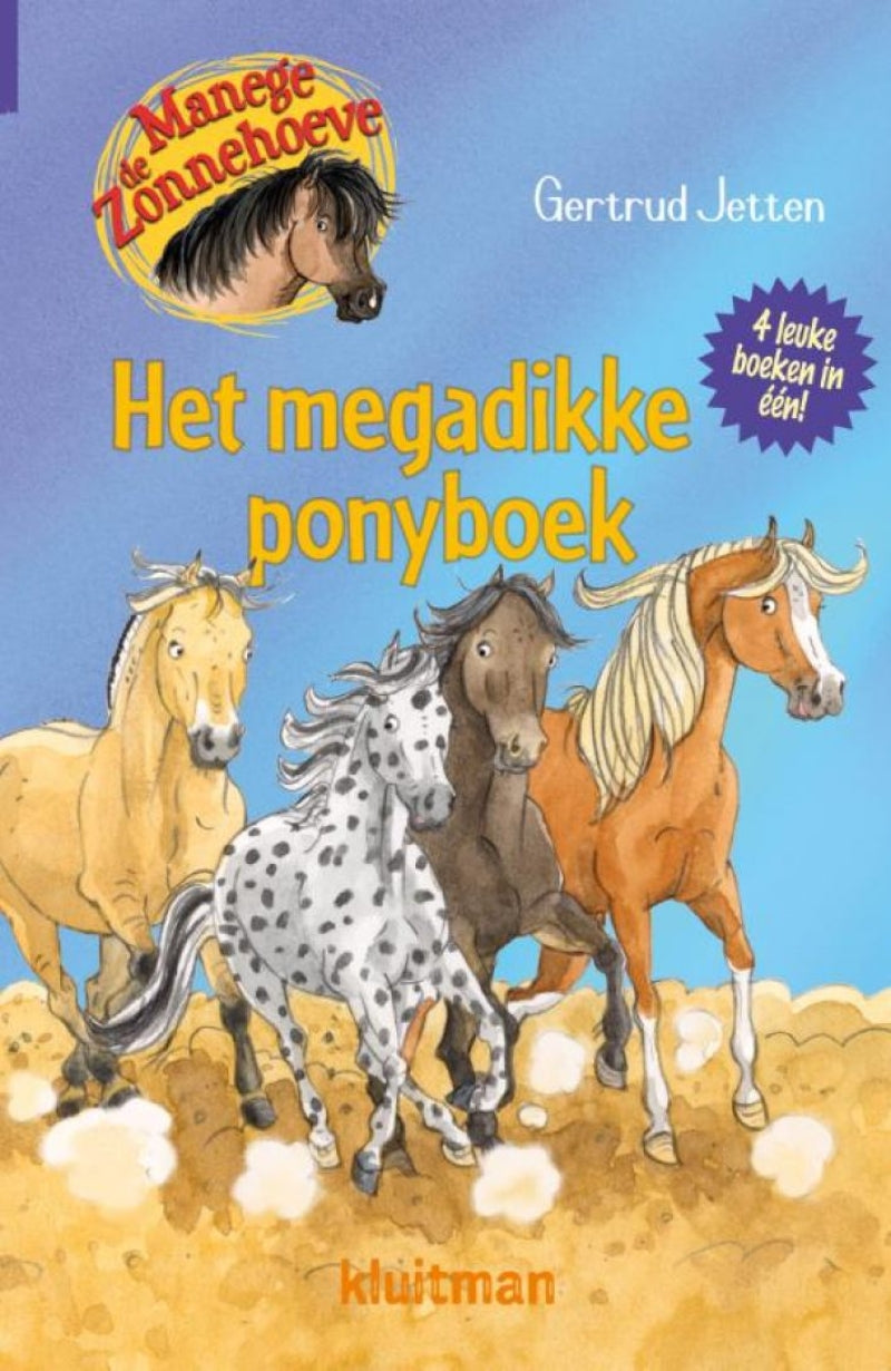 L'éditeur Kluitman Manege de Zonnehoeve The Megadikke Pony Book