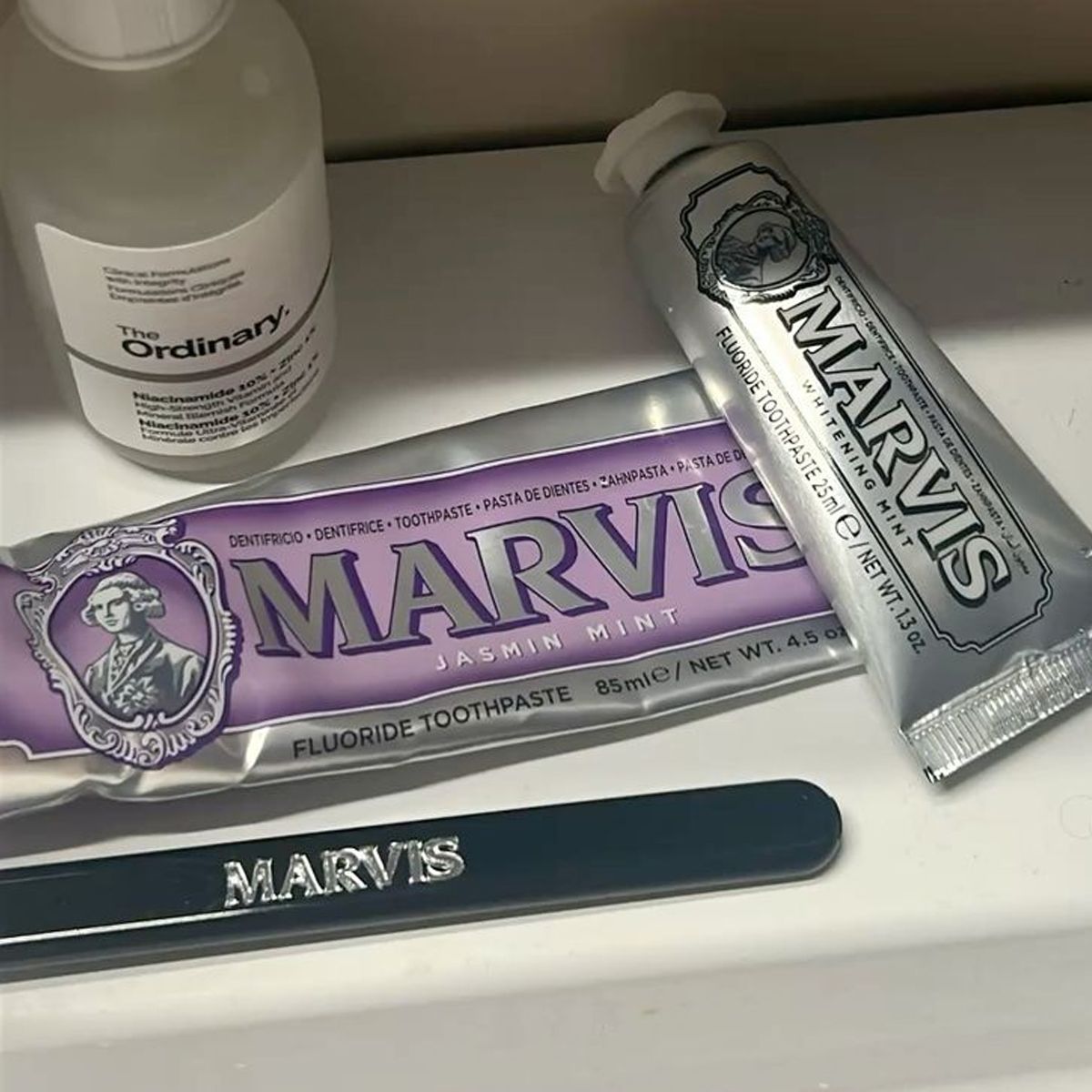 Marvis dentifrice jasmin menthe 85ml