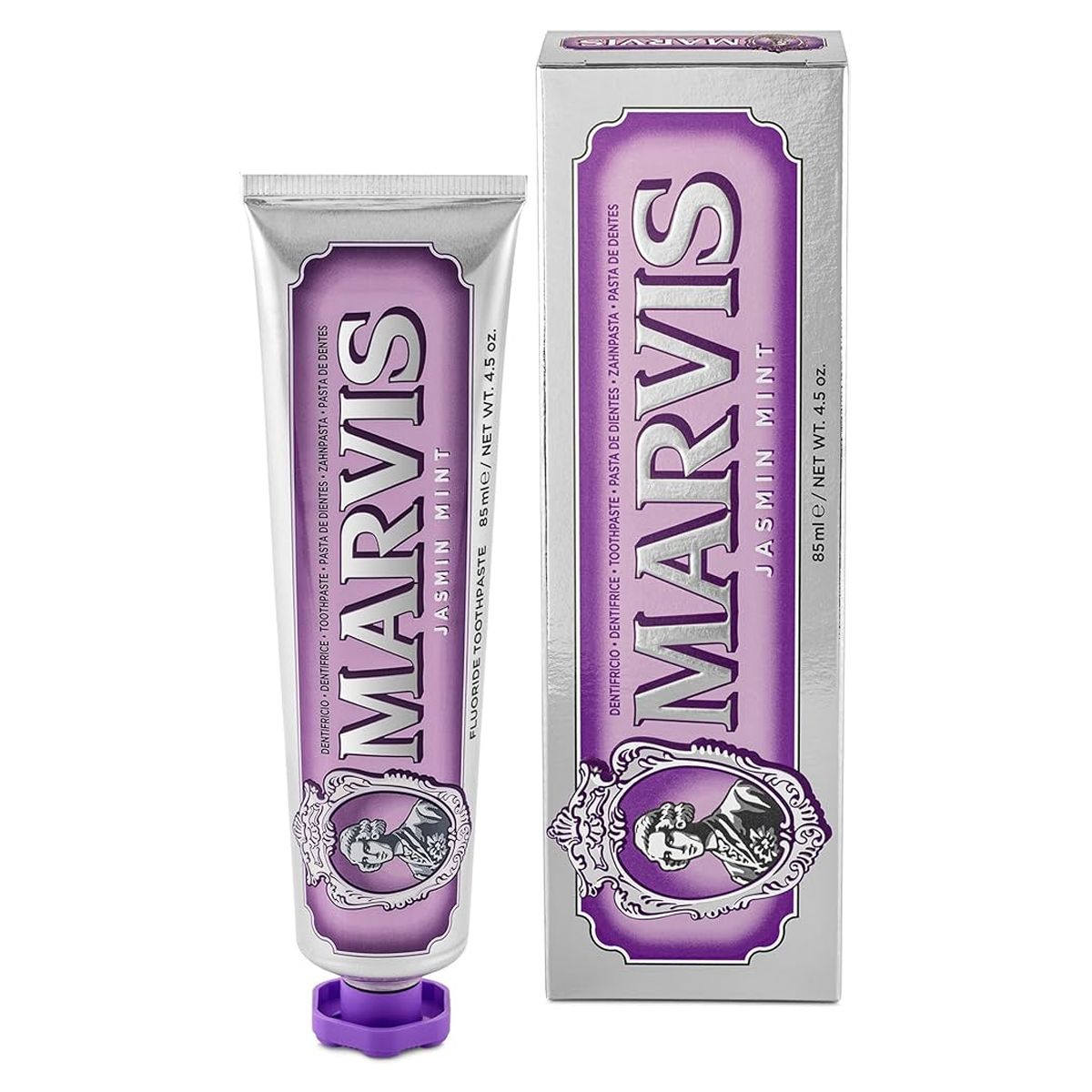 Marvis dentifrice jasmin menthe 85ml