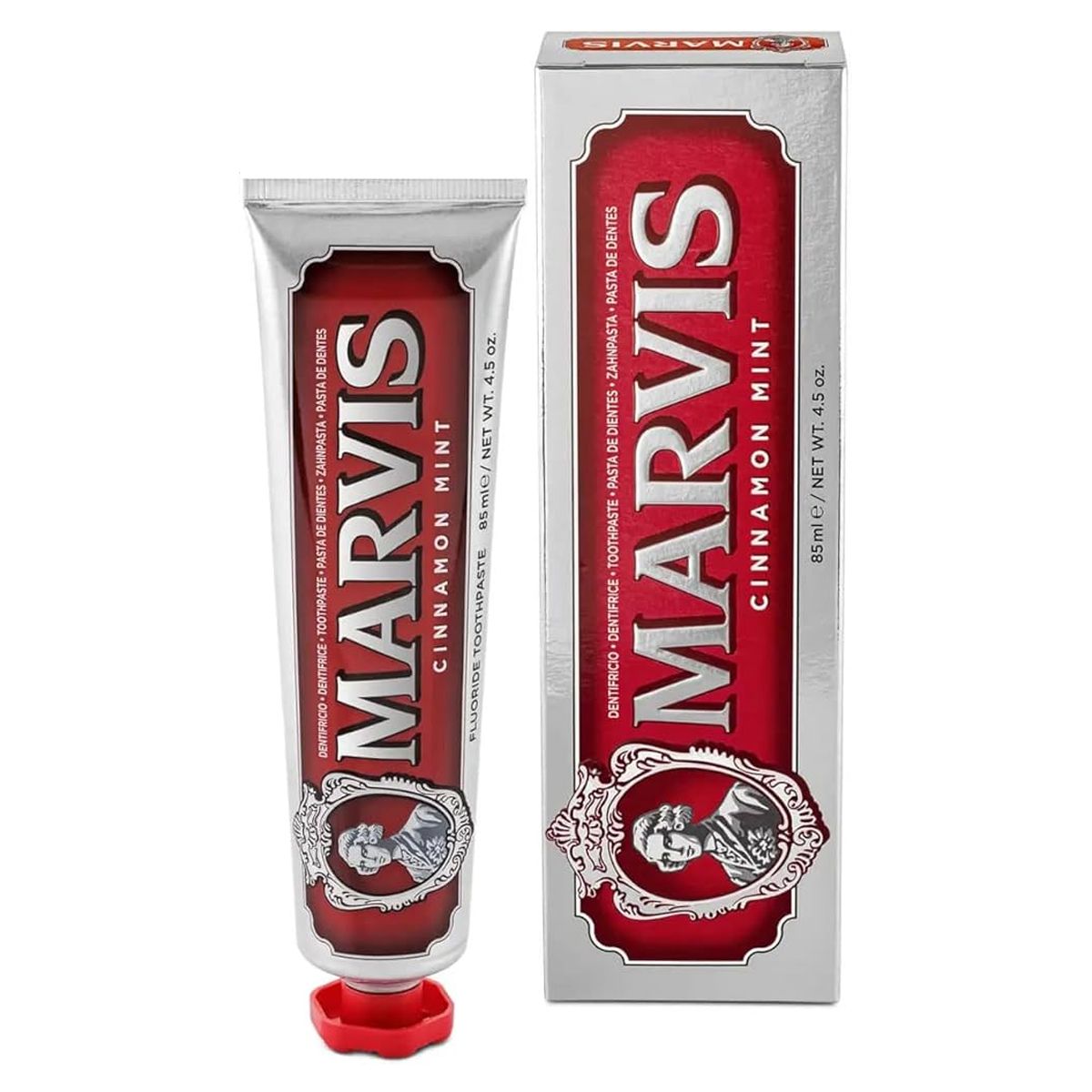 Marvis dentifrice cannelle menthe 85ml