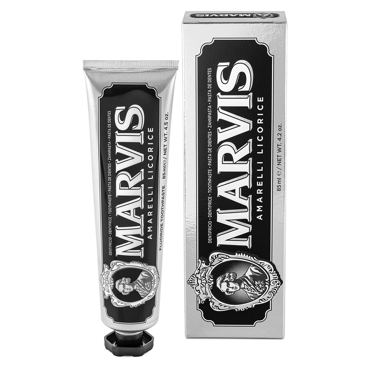 Marvis dentifrice amarelli réglisse menthe 85ml