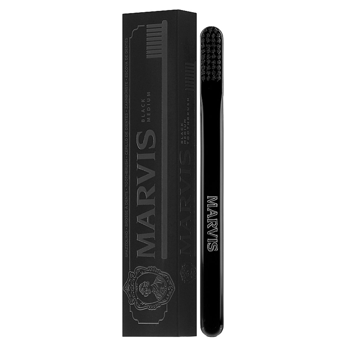Marvis brosse à dents noire moyenne