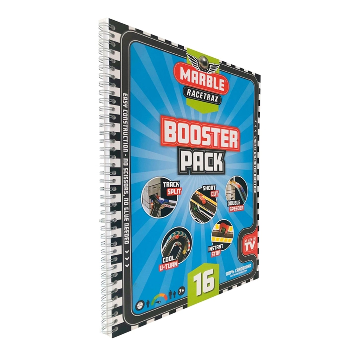 Marble racetrax set de base 16 feuilles 3m
