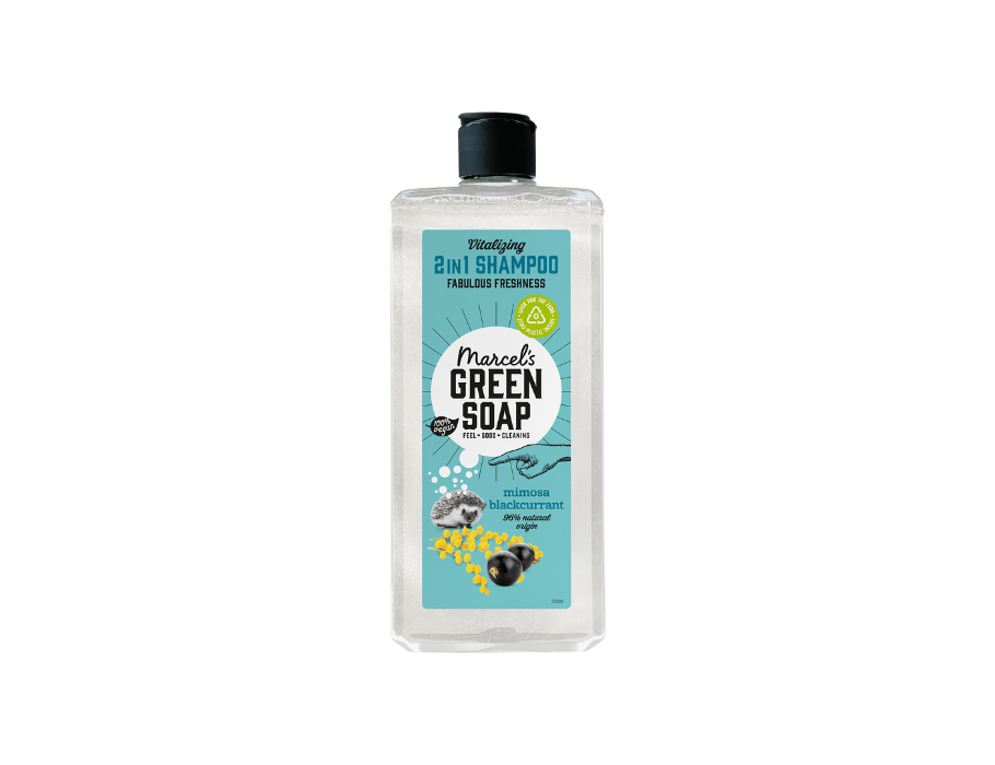 Marcels Green Soap Shampooind Retroner Mimosa Black Berry 300ML