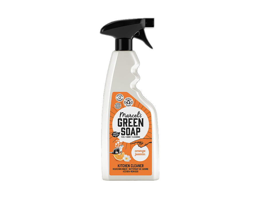 Marcels Green Soap Kitchen Cleaner Spray Jasmin Orange