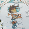 Marianne design • objets de collection, pochoir de découpe, coin hollandais et texte d'hiver