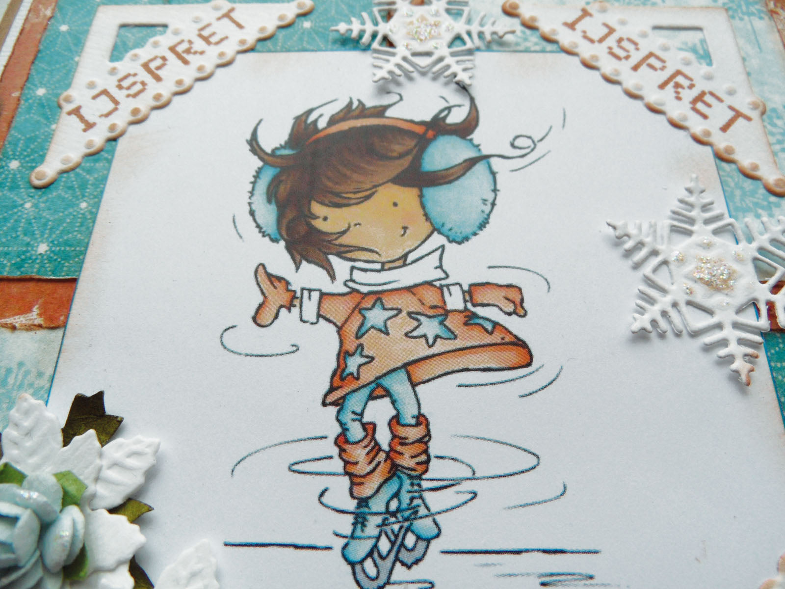 Marianne design • objets de collection, pochoir de découpe, coin hollandais et texte d'hiver