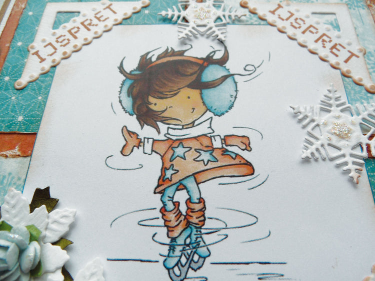 Marianne design • objets de collection, pochoir de découpe, coin hollandais et texte d'hiver