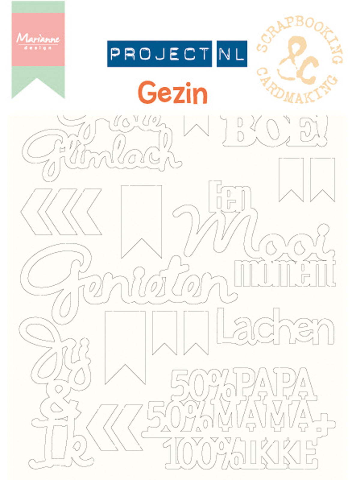 Marianne design • projet de panneaux de particules Famille néerlandaise