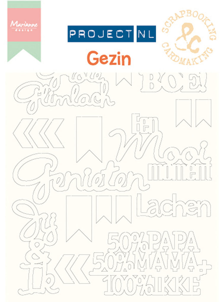Marianne design • projet de panneaux de particules Famille néerlandaise