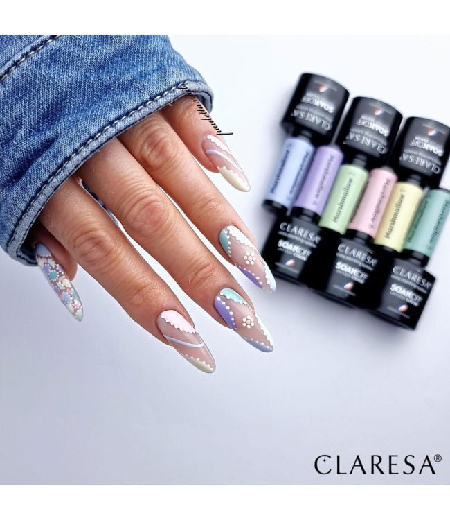 Claresa Claresa UV a conduit Gellak 5ml Marsh Mallow 1