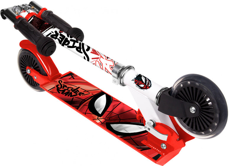 Marvel Spider-Man à 2 roues enfants Step Boys Aluminium Red