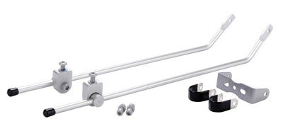 Matériel de fixation du porte-bagages arrière de la Mirage argent 2555510