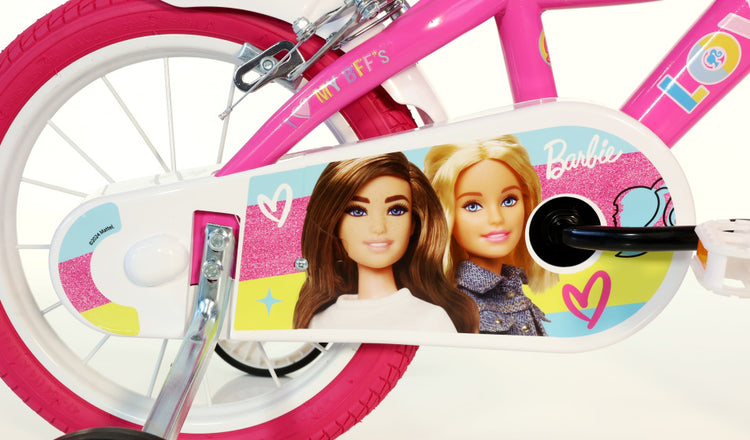 Mattel Barbie 16 pouces 27 cm filles knijprem rose blanc