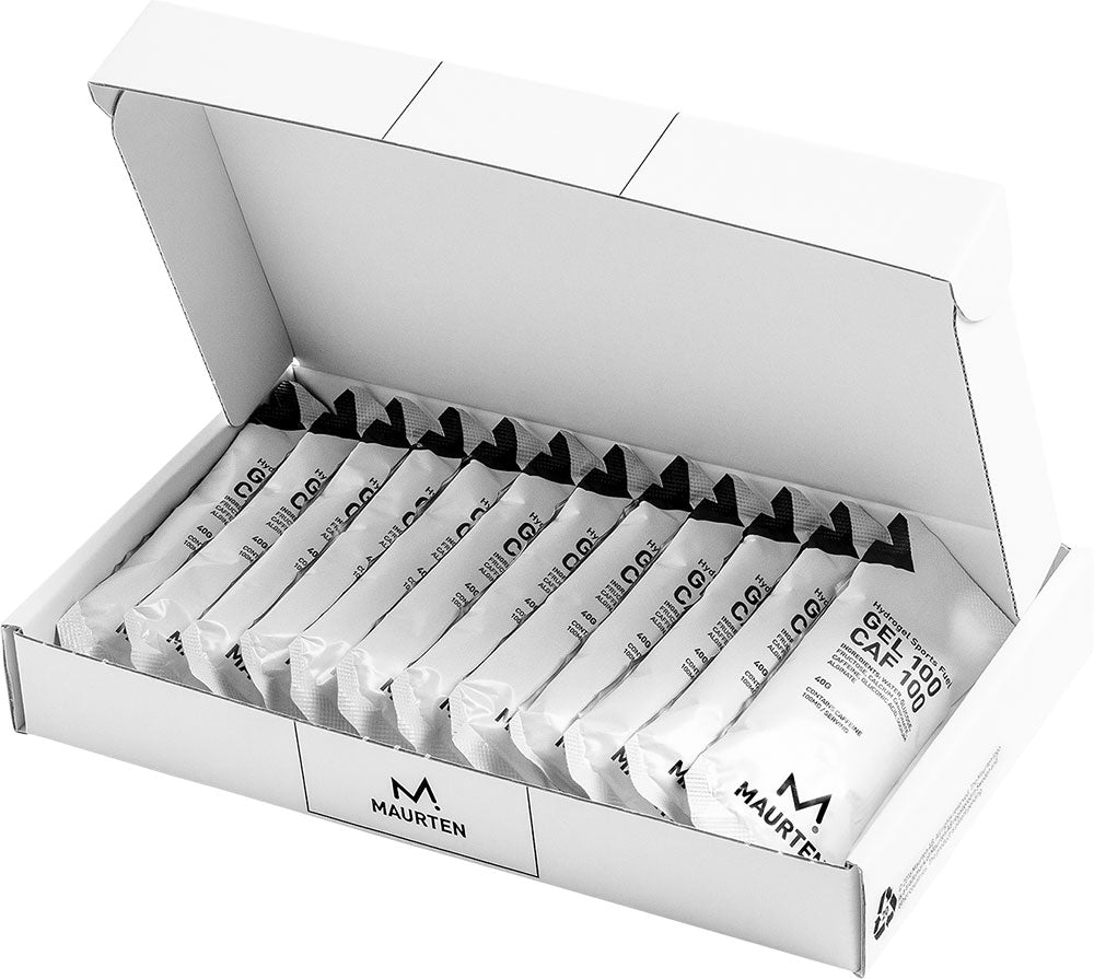 Maurten gel 100 caf 100 gel énergétique + caféine 12x40g