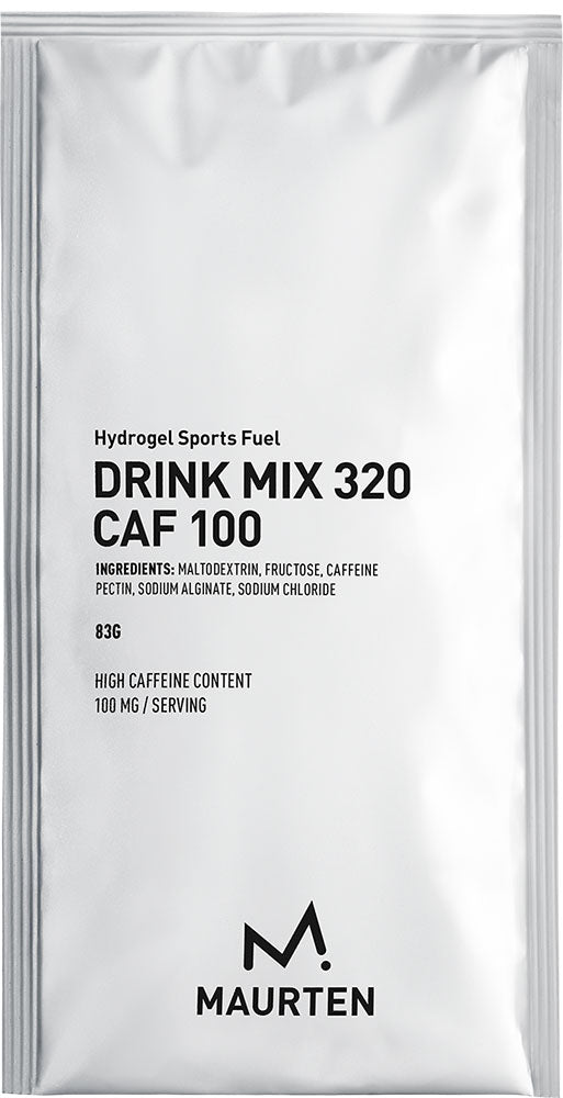 Mélange pour boisson Maurten 320 caf 100 poudre de boisson hydrogel + caféine 83g