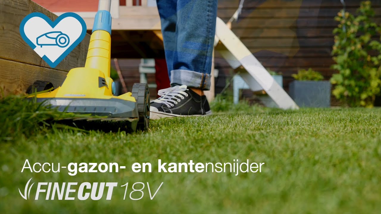 Gloria Finecut 18V Porté de gazon compact