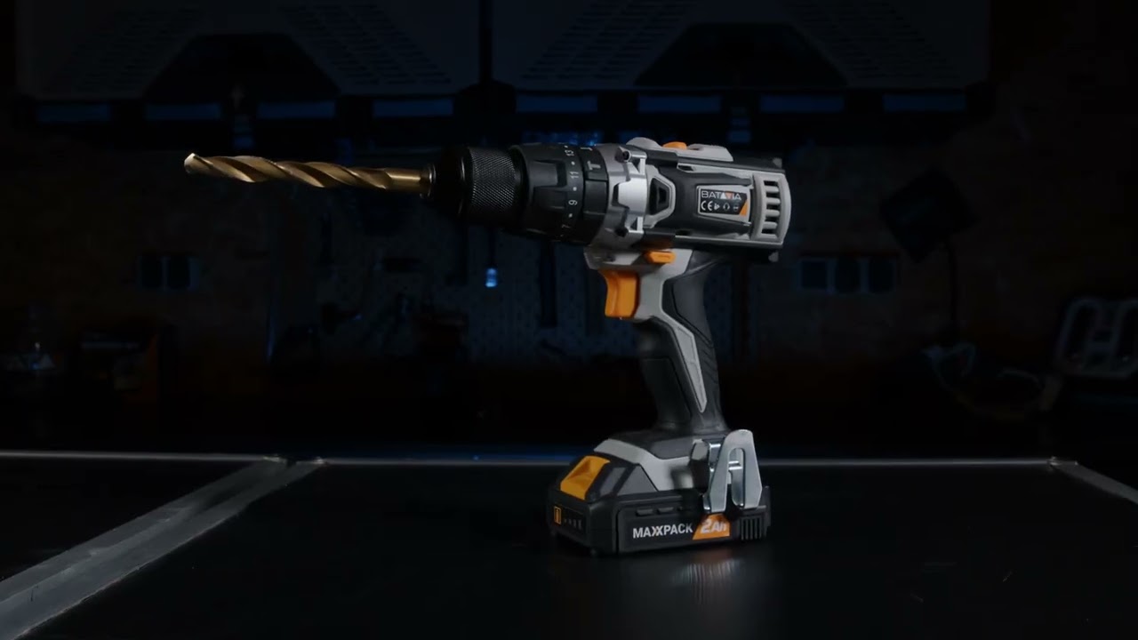 Set de forage bâtard de batterie AC (Maxxpack 18V).
