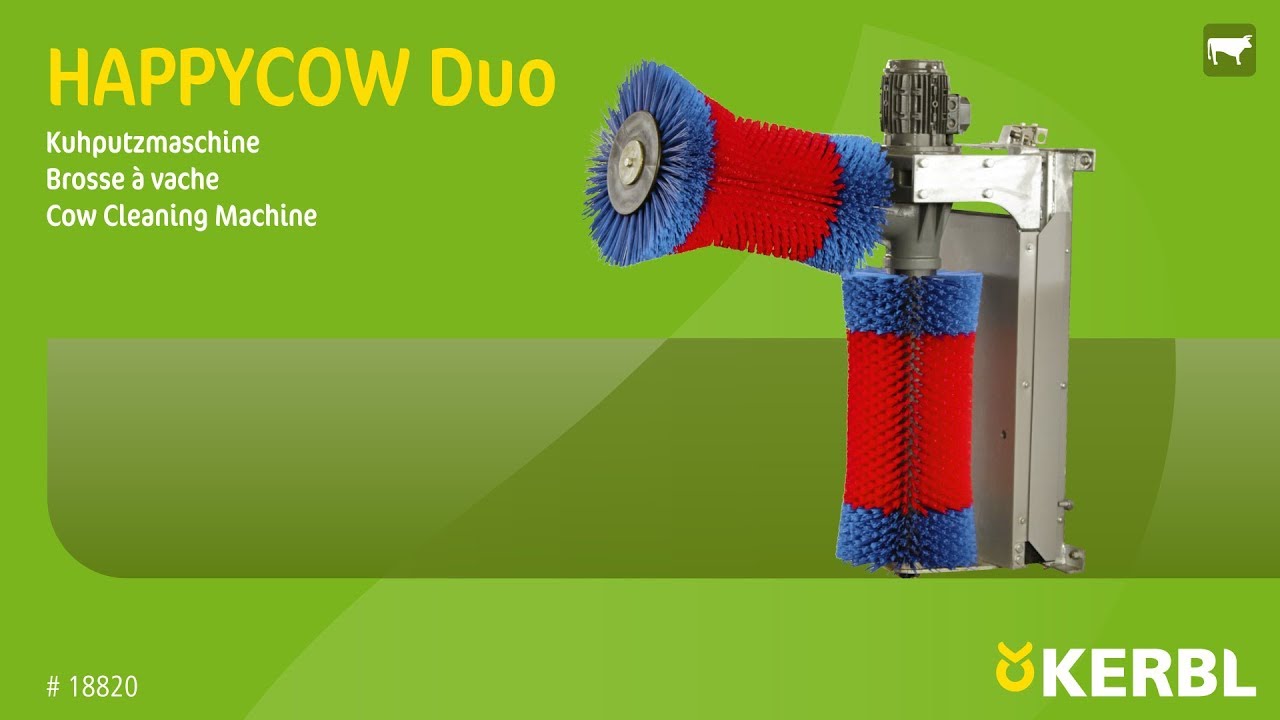Duo de brosses à vaches Happycow