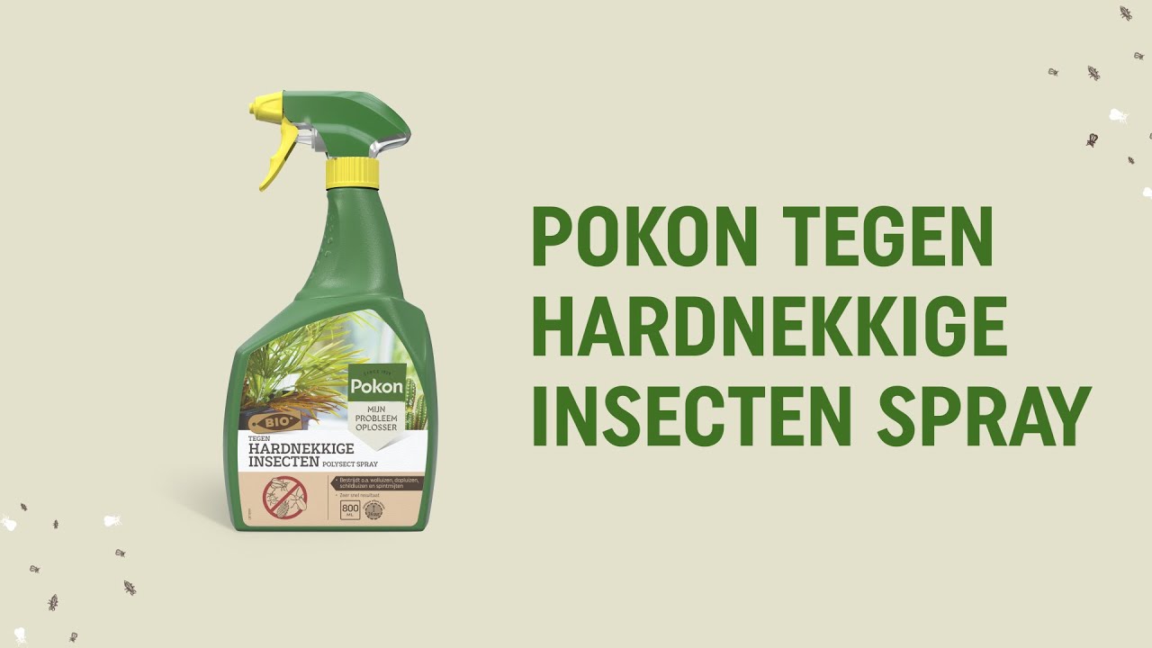 Pokon bio spray anti insectes nuque 800ml spray polysect