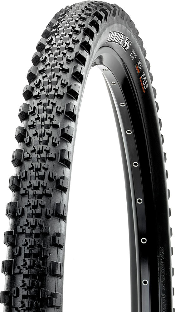 Pneu extérieur Maxxis Minion Semi Slick DD TR 29 x 2,30 noir pliable