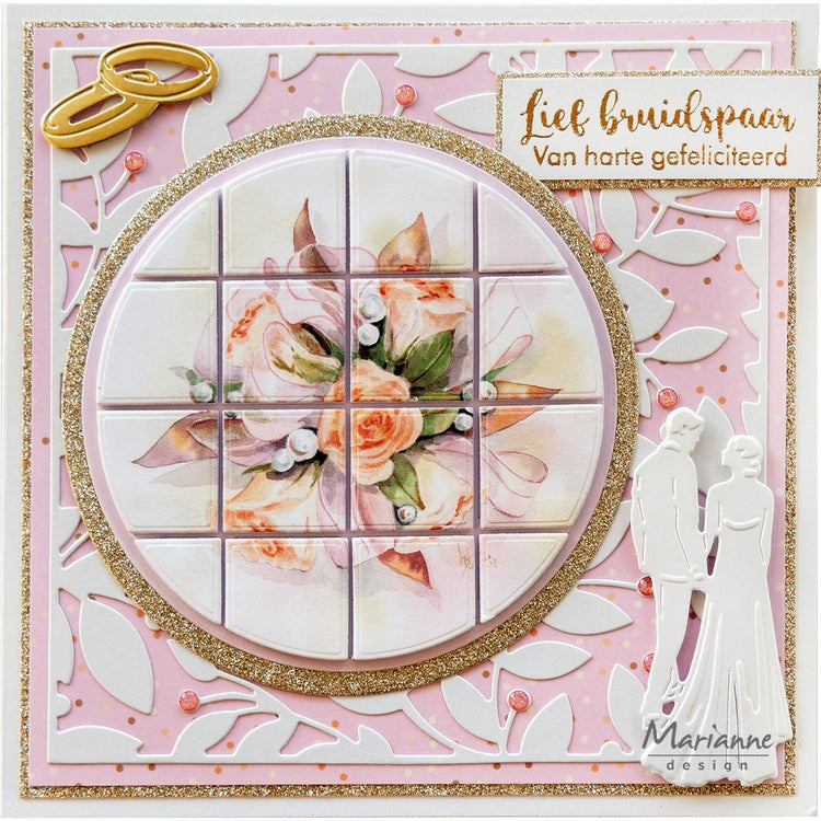 Marianne design • feuille découpée des plus beaux bouquets romantiques de Mattie