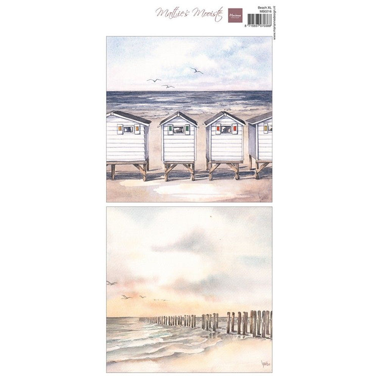 Marianne design • feuille découpée La plus belle plage de Mattie xl