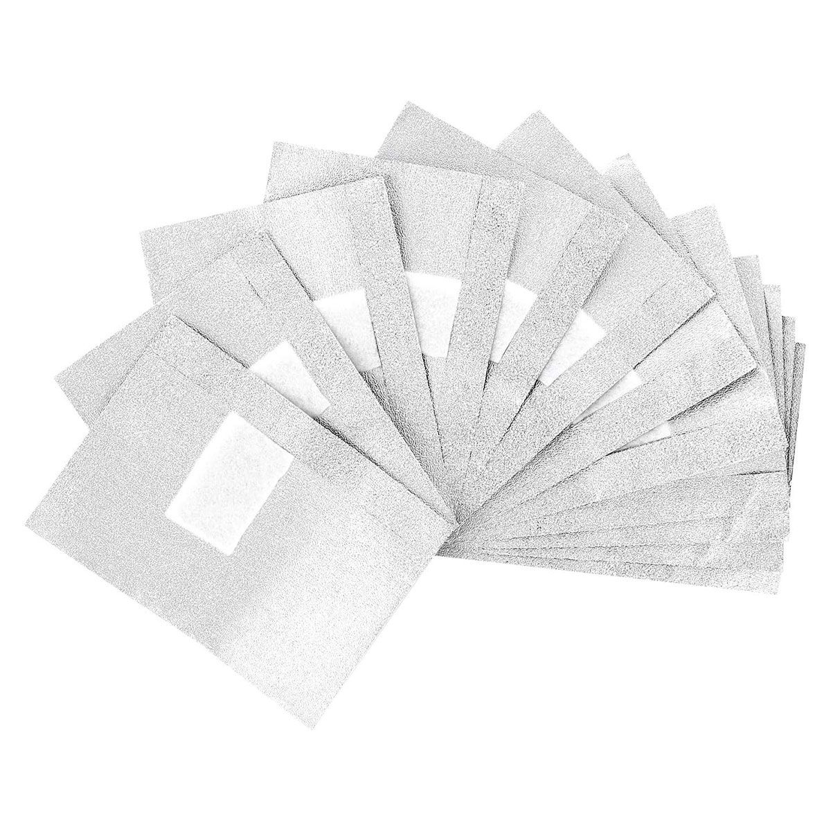 Des coutures avant de papier d'aluminium sont tombées avec Sponge 100st.
